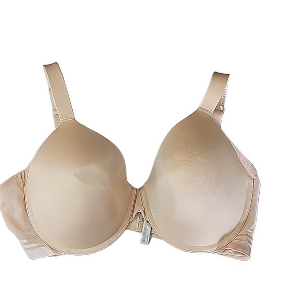 Ambrielle Womens NWOT 42DD Full Figure Beige Mesh Everyday Full Coverage Bra - Picture 10 of 10